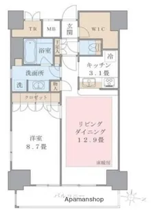 BRILLIA IST 東雲キャナルコート【7階】の間取り