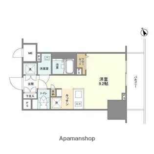 BLESS蔵前【5階】の間取り