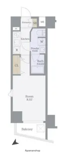 ティモーネ 上野の森ノルド【7階】の間取り