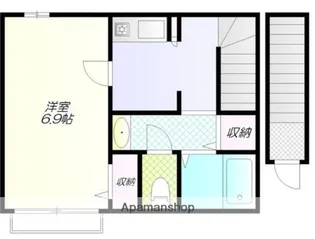 シャーメゾンヴァンベール【2階】の間取り