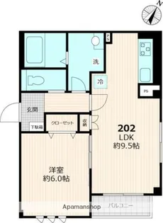 プラム フォレスト ネクスト【2階】の間取り