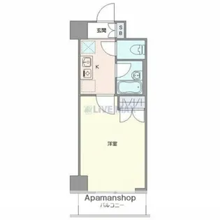 BLUROCK秋葉原【2階】の間取り