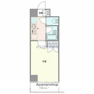 BLUROCK秋葉原【9階】の間取り