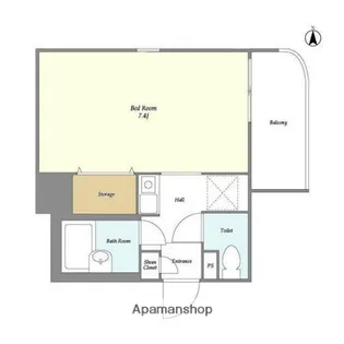 ミリアレジデンス御茶ノ水【3階】の間取り
