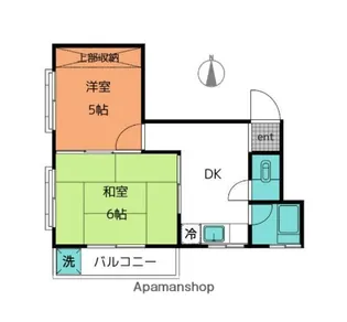 今田ビル【5階】の間取り