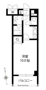 TOWER DE ECO UNI(タワードエコユニ)【2階】の間取り