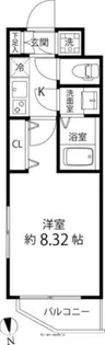 白金高輪レジデンス【3階】の間取り