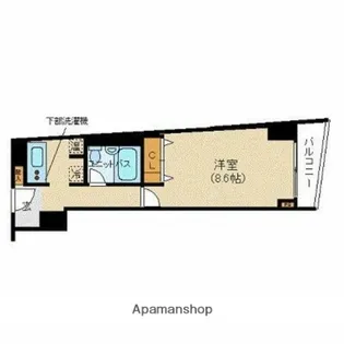 オーパスホームズ三田【9階】の間取り