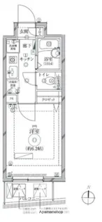 リクレイシア西麻布Ⅱ番館【11階】の間取り