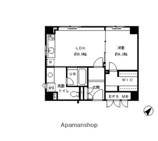KDXレジデンス南青山【3階】の間取り