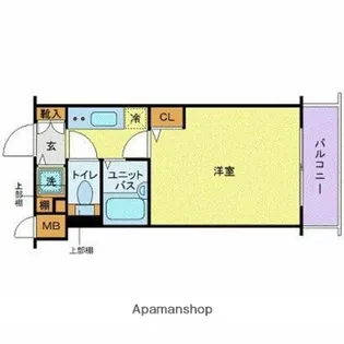 トーシンフェニックス芝浦ベイフォート【3階】の間取り