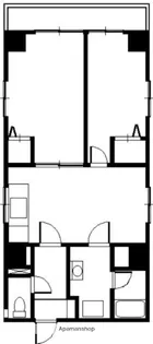 リバービレッジ両国【4階】の間取り