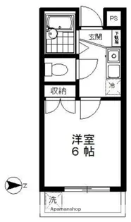 プルミェール白金【2階】の間取り