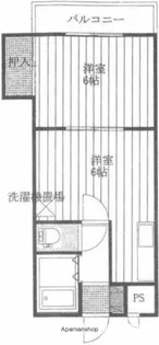 ヴィラローザ浜松町【4階】の間取り