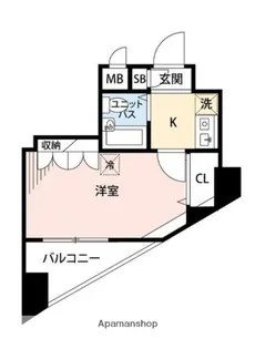 マイナビSTAYパレス南青山(プラネット南青山)【2階】の間取り