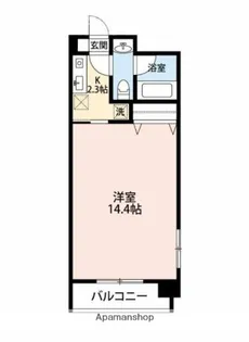 カーサ・ハナジマ【4階】の間取り