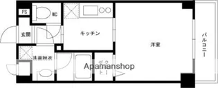 WISTERIA六本木【3階】の間取り
