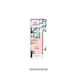 RESIDENCE KANDA【2階】の間取り