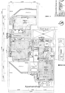 ライオンズステージ仙台堀川公園【5階】の間取り