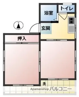 中尾ビル【5階】の間取り