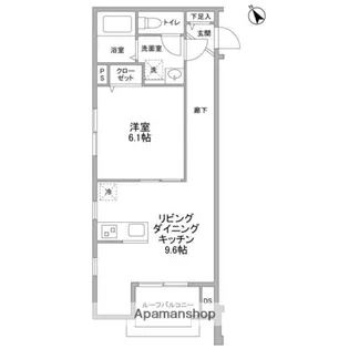 LA VOIE LACTE’E【3階】の間取り