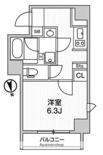 LIGHTHOUSE元浅草【1階】の間取り