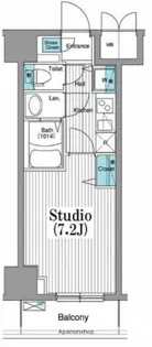 グランド・ガーラ銀座【5階】の間取り
