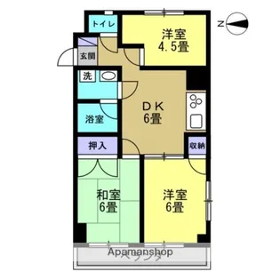 リアライズ葛西Ⅱ【7階】の間取り