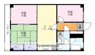 ゾンネンハイム葛西【9階】の間取り