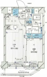GENOVIA小村井【8階】の間取り