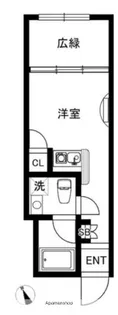 サンセリテ南麻布【2階】の間取り