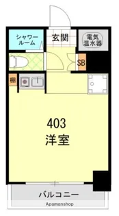 中銀第2新橋マンシオン【4階】の間取り