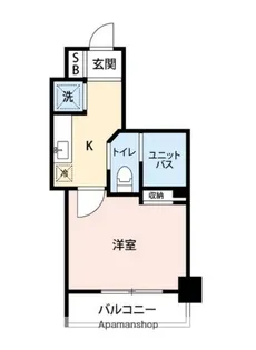 マイナビSTAYアベニール三田慶大前(スカイコート三田慶大前)【11階】の間取り