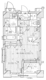 デュオ・スカーラ西麻布タワー【5階】の間取り
