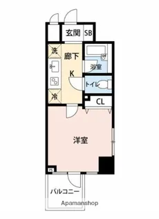 マイナビSTAY飯田橋【10階】の間取り