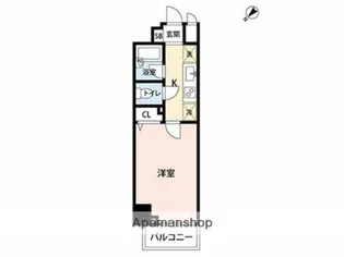 マイナビSTAY飯田橋【2階】の間取り