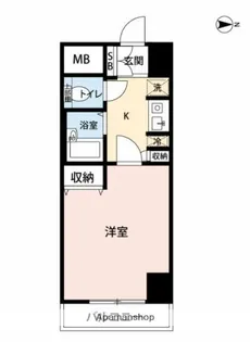 マイナビSTAYミライエ九段南【9階】の間取り