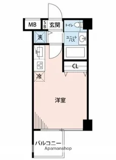 マイナビSTAYセレニティガーデン森下【2階】の間取り