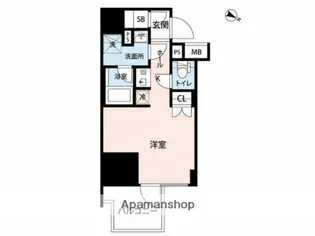 マイナビSTAY TTW芝公園【8階】の間取り