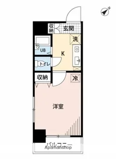 マイナビSTAYミライエ赤羽橋【2階】の間取り