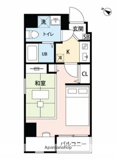 マイナビSTAYグレース菊川【3階】の間取り