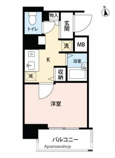 マイナビSTAYミライエ東八重洲【2階】の間取り