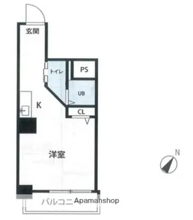 築地武蔵野マンション【11階】の間取り