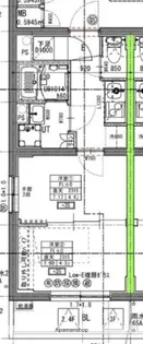 ラヴィエール住吉駅前【2階】の間取り