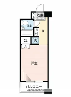 マイナビSTAYパレス勝どき【2階】の間取り