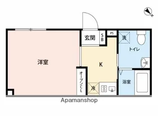 マイナビSTAY八丁堀【3階】の間取り