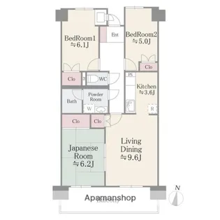 アイル313【2階】の間取り