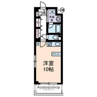 ベスト御茶ノ水Ⅱ【5階】の間取り