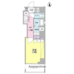 セルビシエ白金【12階】の間取り