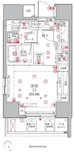 クレイシアIDZ三田【3階】の間取り
